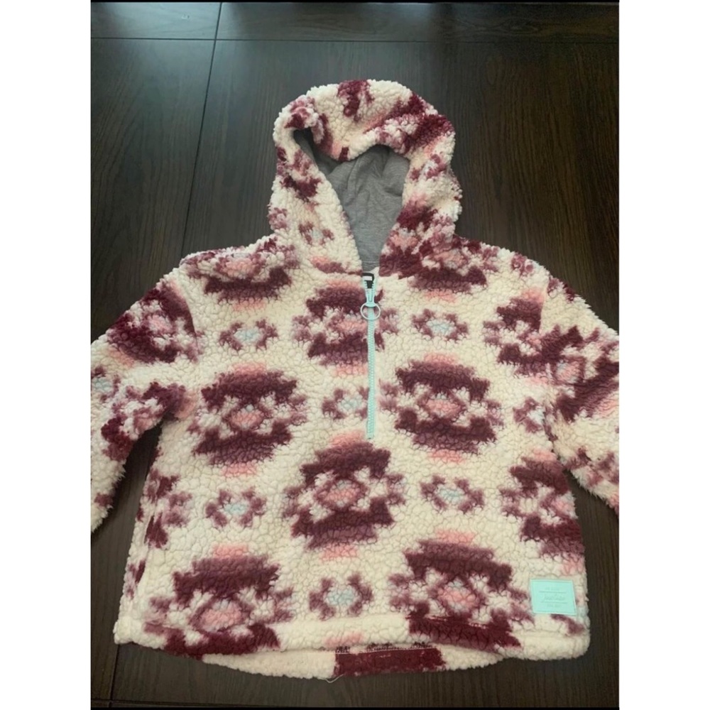 Justice Sherpa half zip pullover